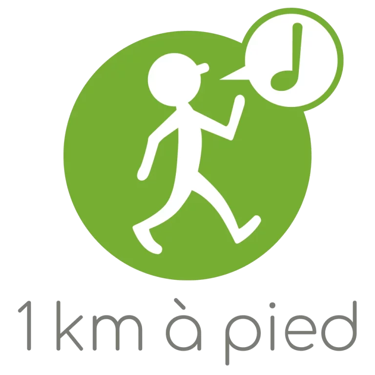1km à Pied