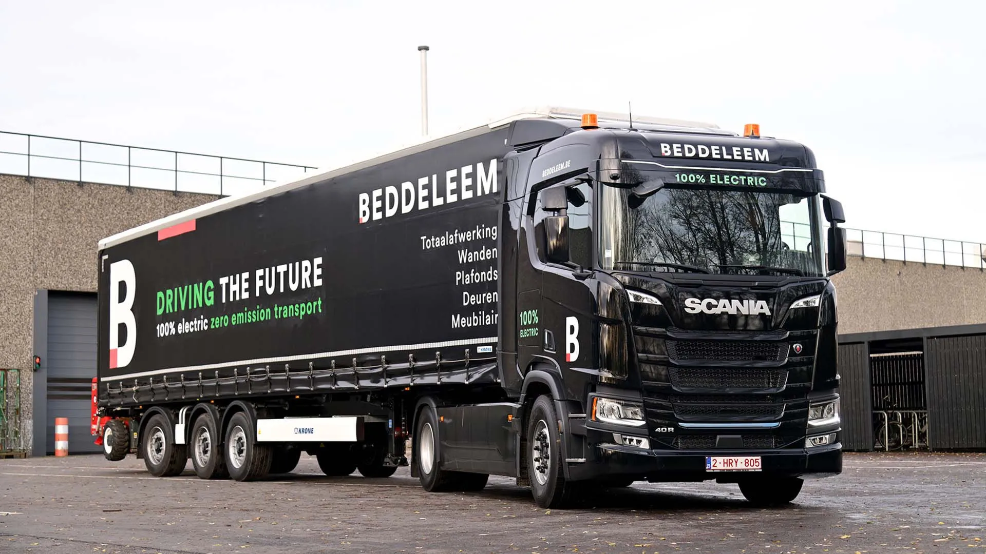 Beddeleem recently acquired its first electric truck