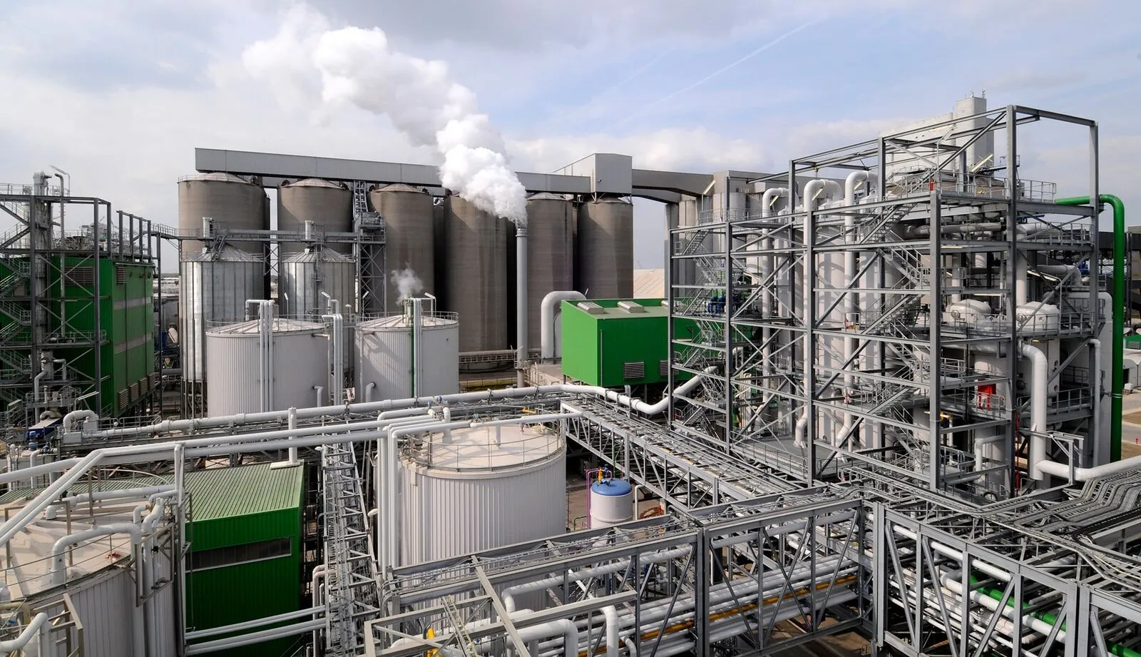 Bio-ethanolfabriek van ALCO BIO FUEL in België