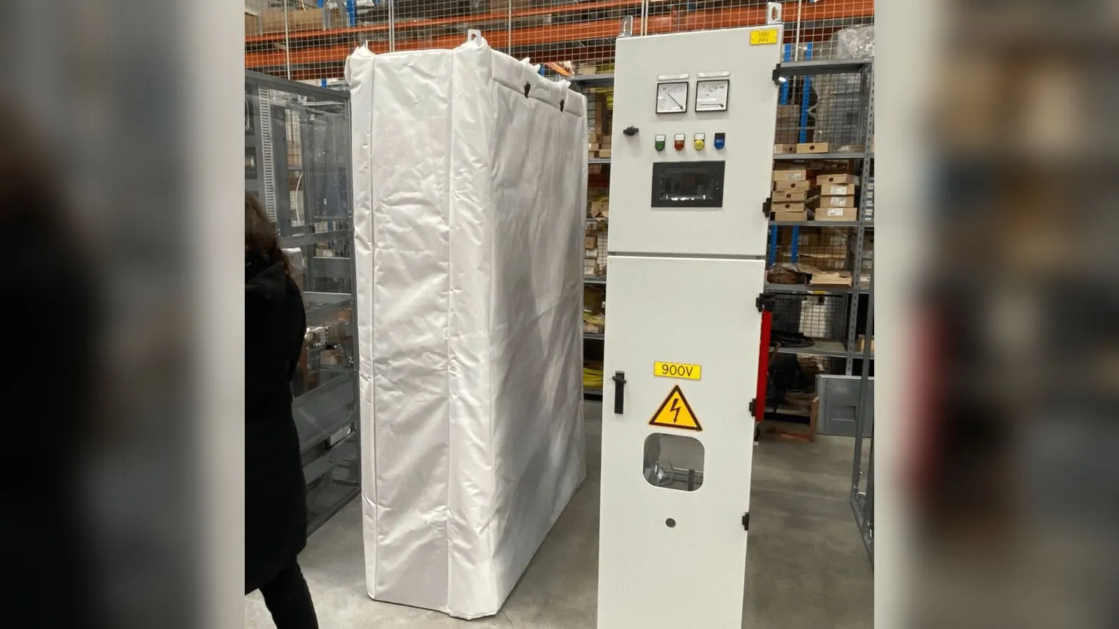 Housse de protection réutilisable pour armoire électrique