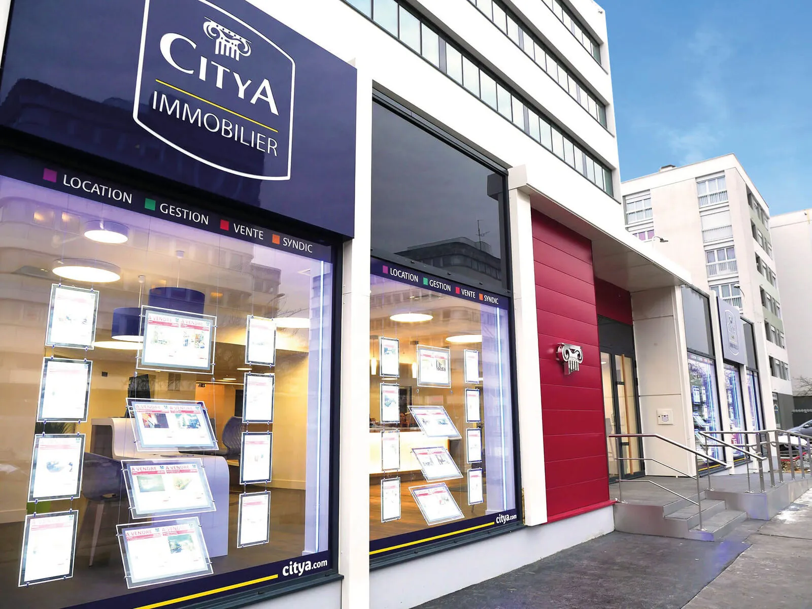 Une agence Citya Immobilier : Citya contrôle avec Trinergy les factures d'énergie de plus de 300 immeubles