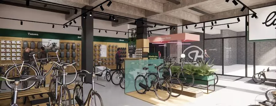 Een partnerfietsenwinkel in het netwerk van Joule Lokaal