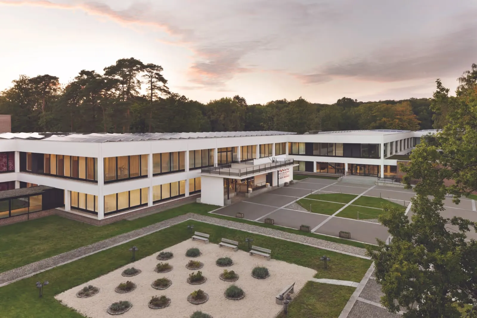 Vue aérienne de l’Hôtel Dolce La Hulpe