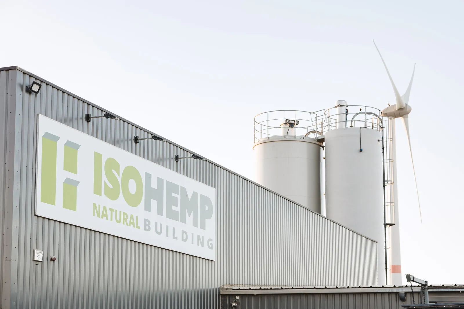 L'usine IsoHemp à Fernelmont, en Belgique