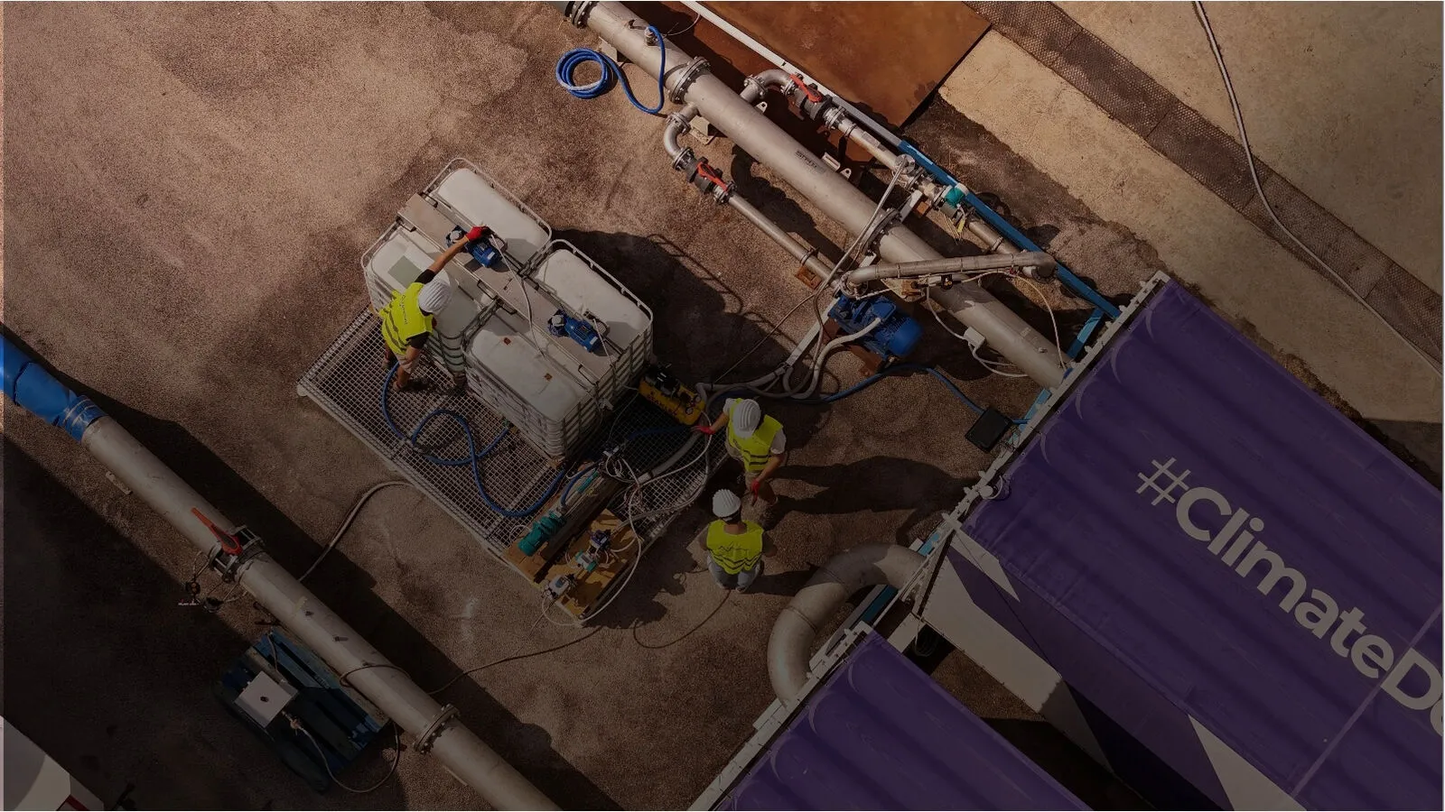 L'usine d'alcalinisation des océans de Limenet à Augusta, en Sicile, un projet d'absorption carbone proposé sur Carbonmark