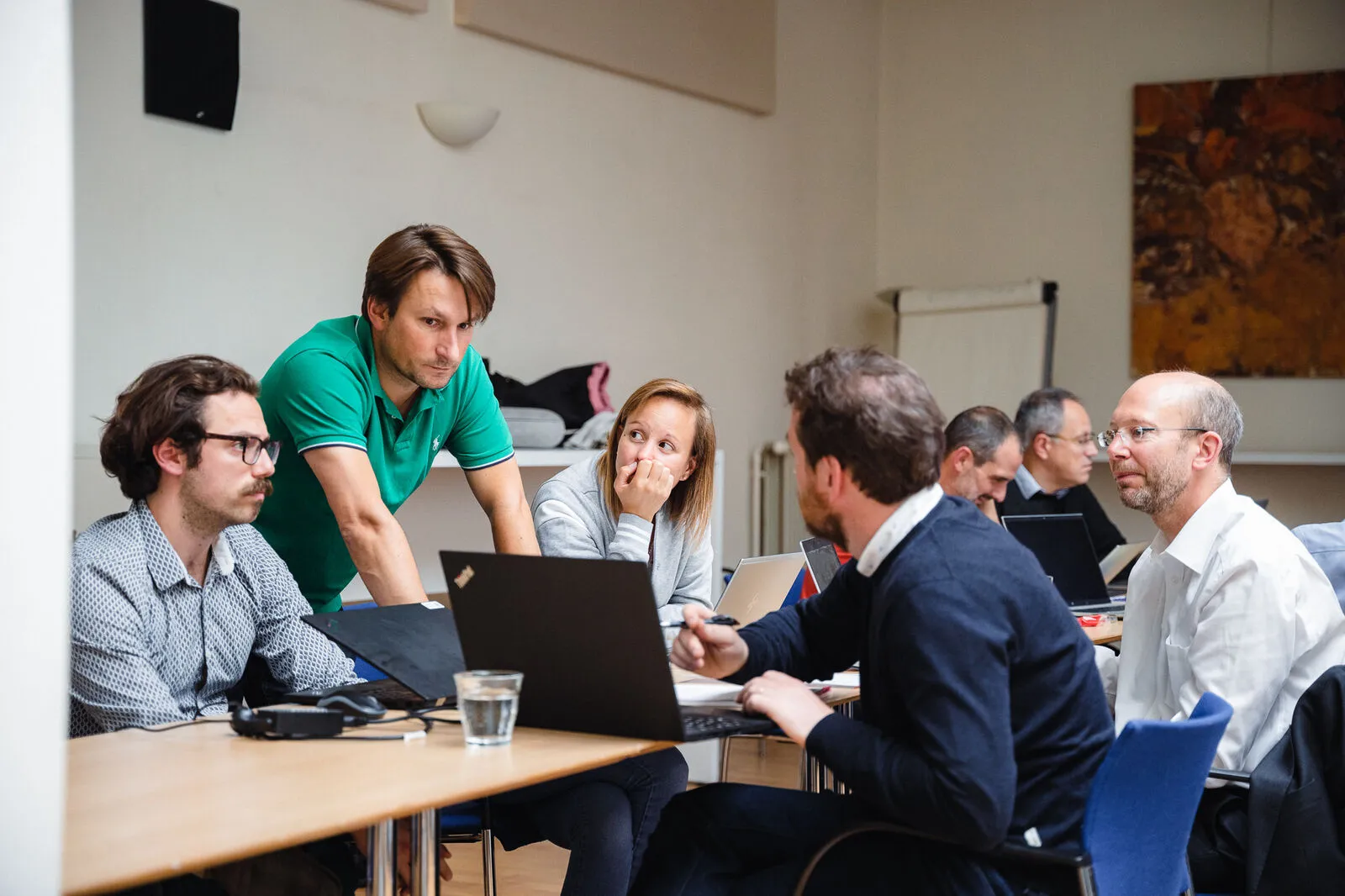 Séance de travail de la Mobility MasterClass