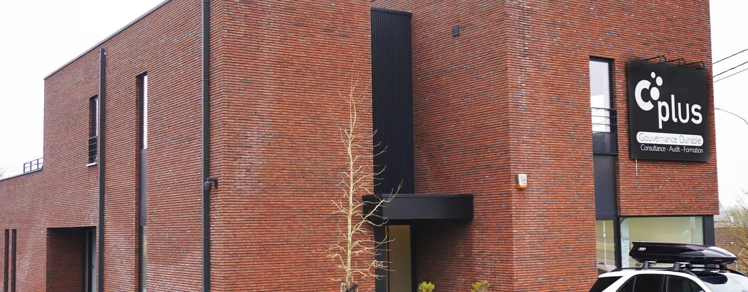 Les bureaux et le centre de formation de Cplus à Sart-Bernard (Assesse)