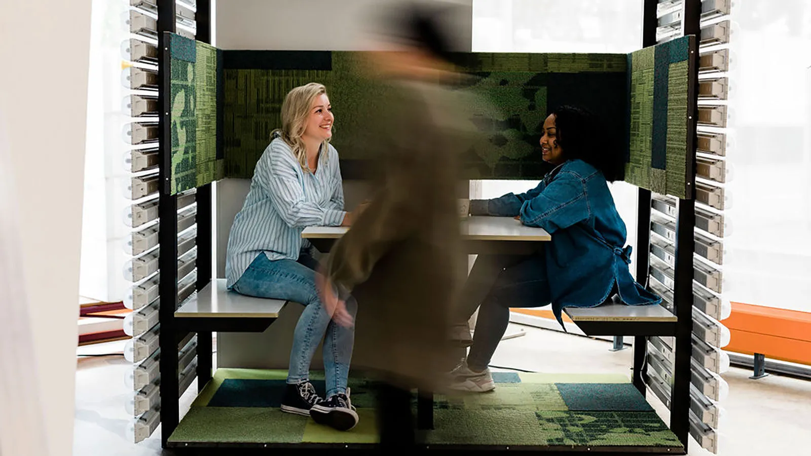 Collaboratrices de Milgro dans les bureaux de Rotterdam
