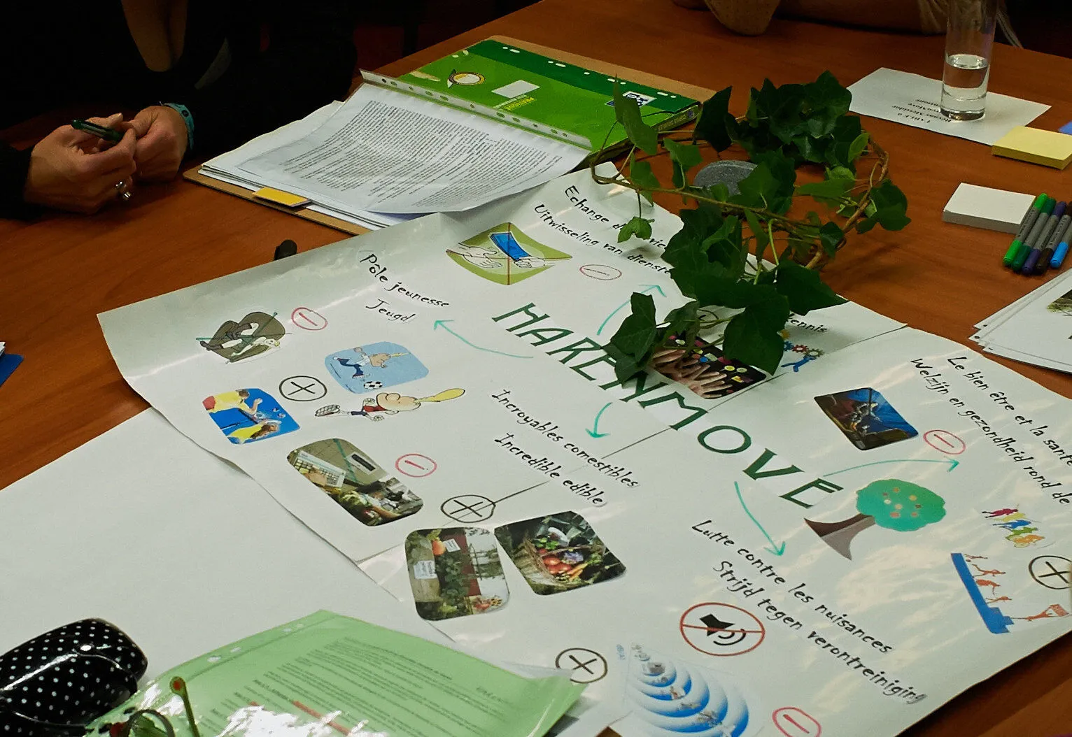 Supports de travail d'un atelier de co-construction de 21 Solutions