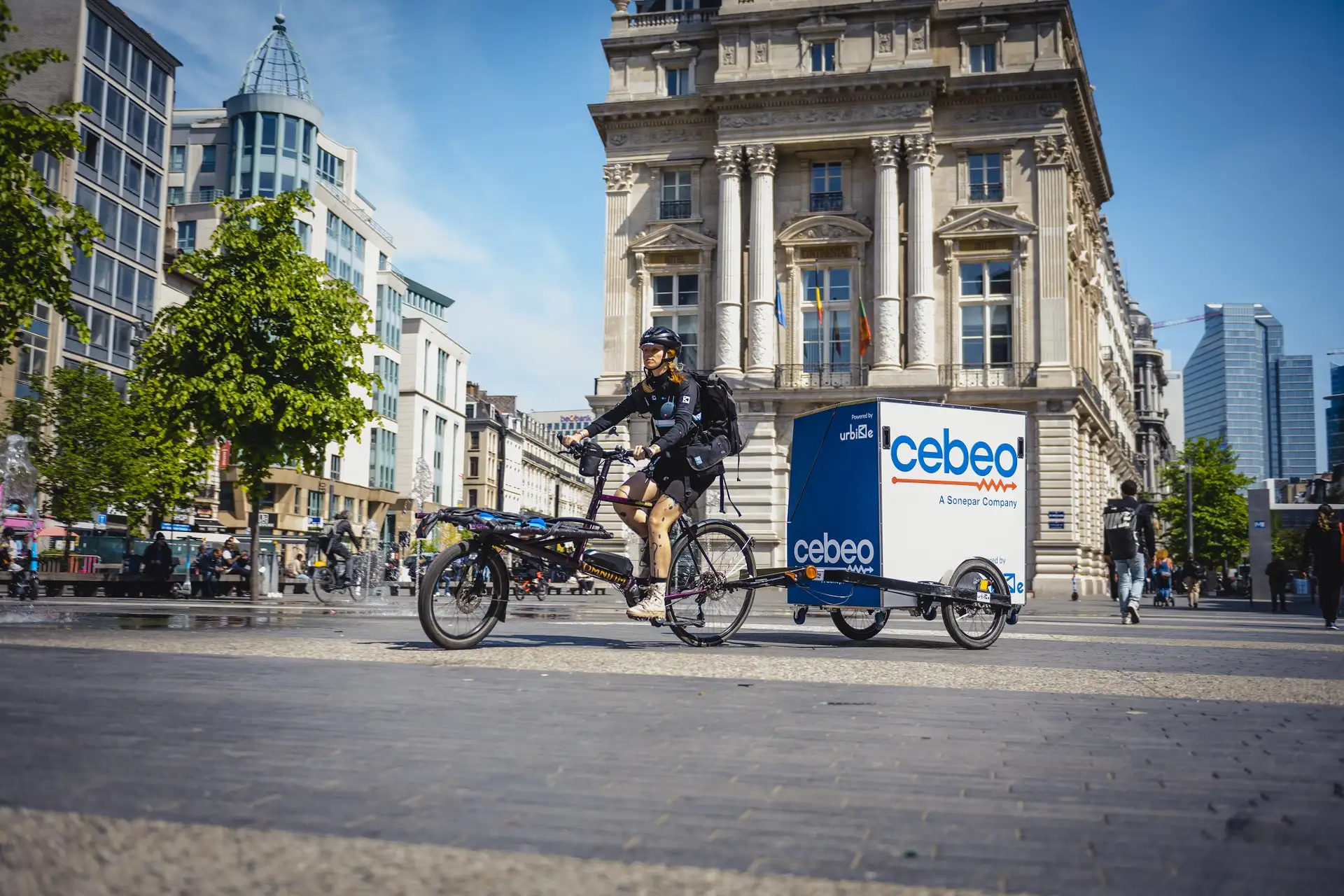 urbike x hub.brussels x Tapio : join the peloton of the climate transition