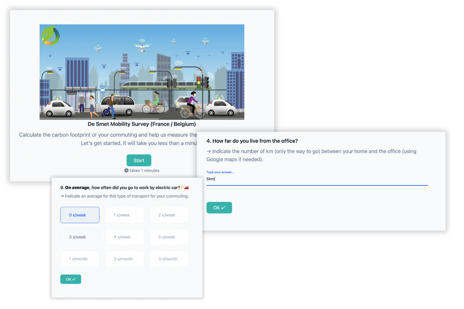 Climate Strategy Carbon Footprint custom forms