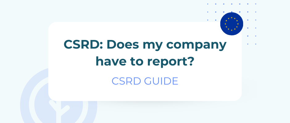 CSRD: Who needs to report?