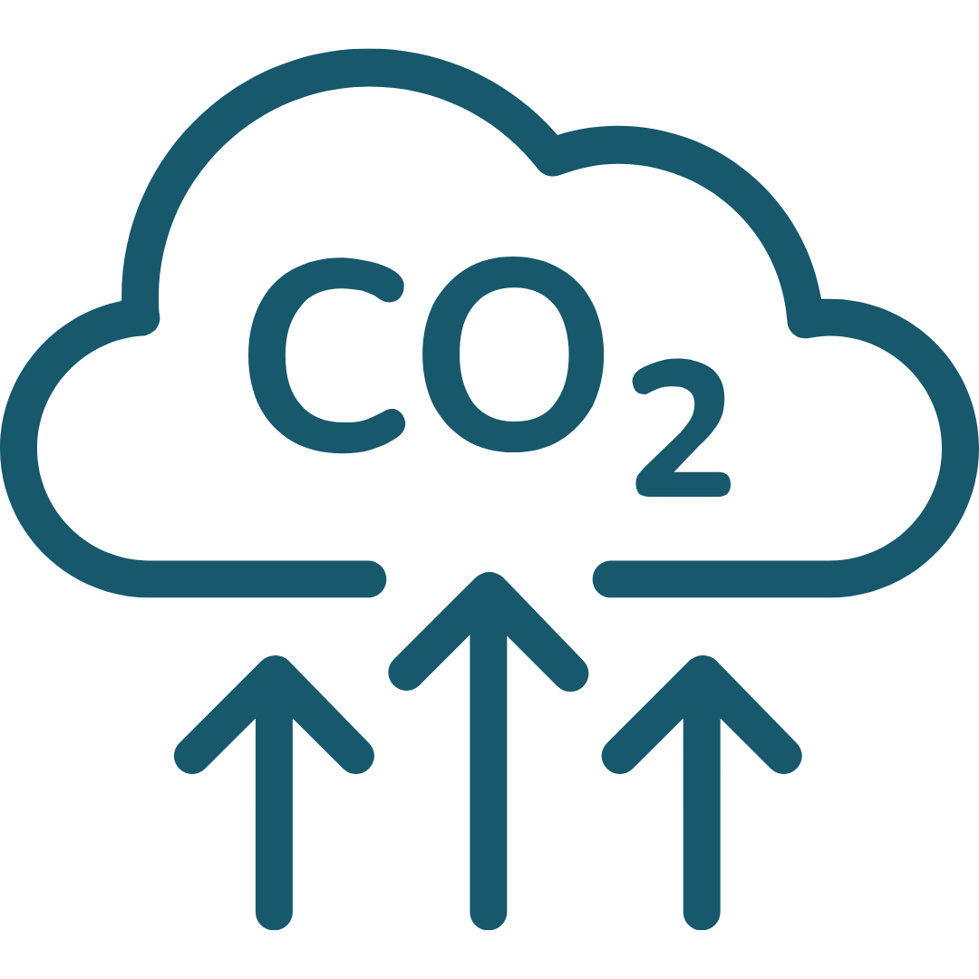 Avoided emissions (icon)