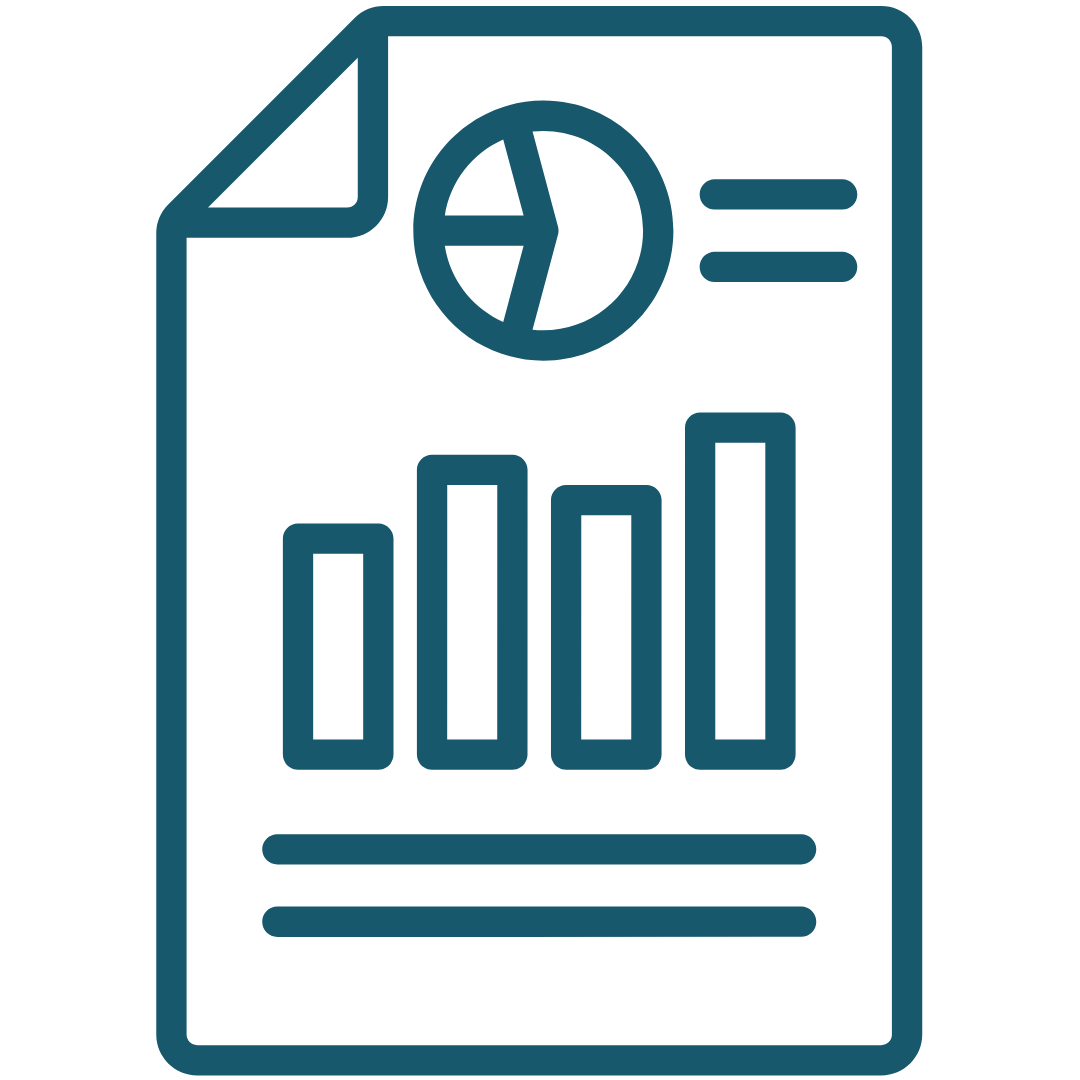 Carbon report (icon)