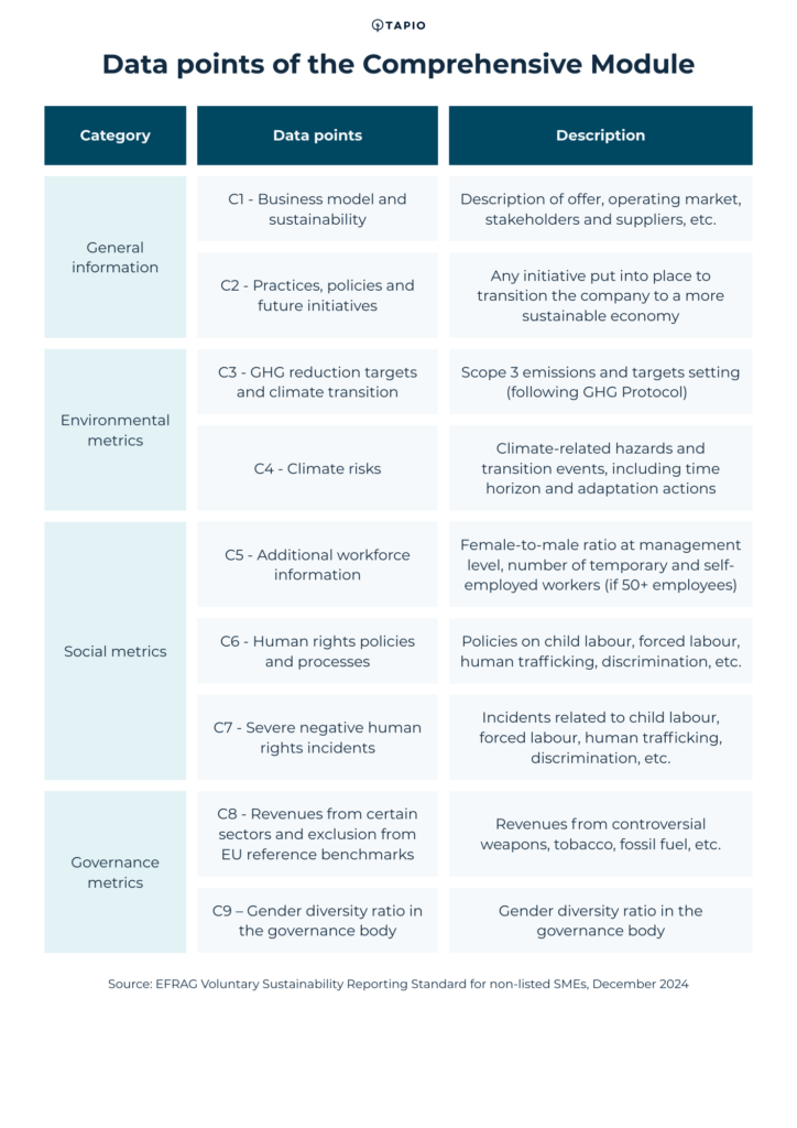 VSME_comprehensive module