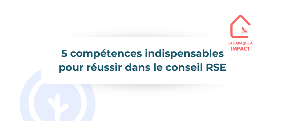 5 compétences indispensables pour réussir dans le conseil RSE
