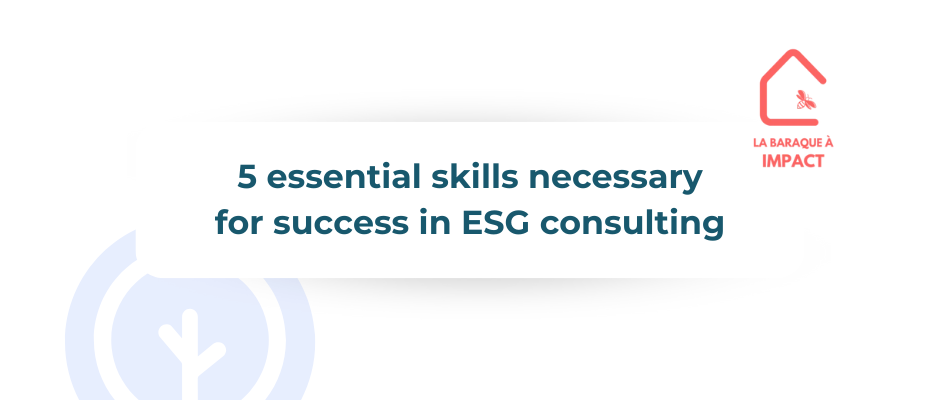 5 essential skills necessary for success in ESG consulting