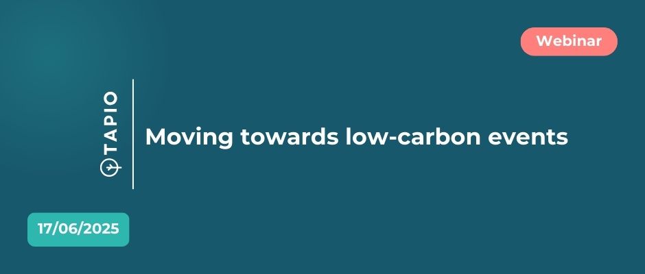 17 juin | Webinar | Vers des événements bas-carbone