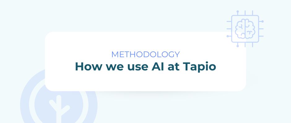 Comment nous utilisons l’IA chez Tapio