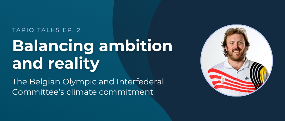 Balancing ambition and reality: the Belgian Olympic Committee’s climate commitment