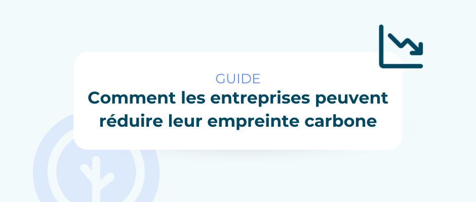 Comment les entreprises peuvent réduire leur empreinte carbone : guide pratique