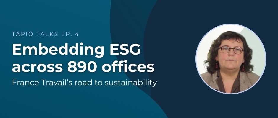 Embedding ESG across 890 offices: France Travail’s road to sustainability